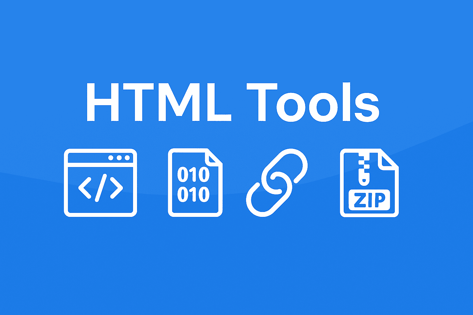 HTML Tools library preview
