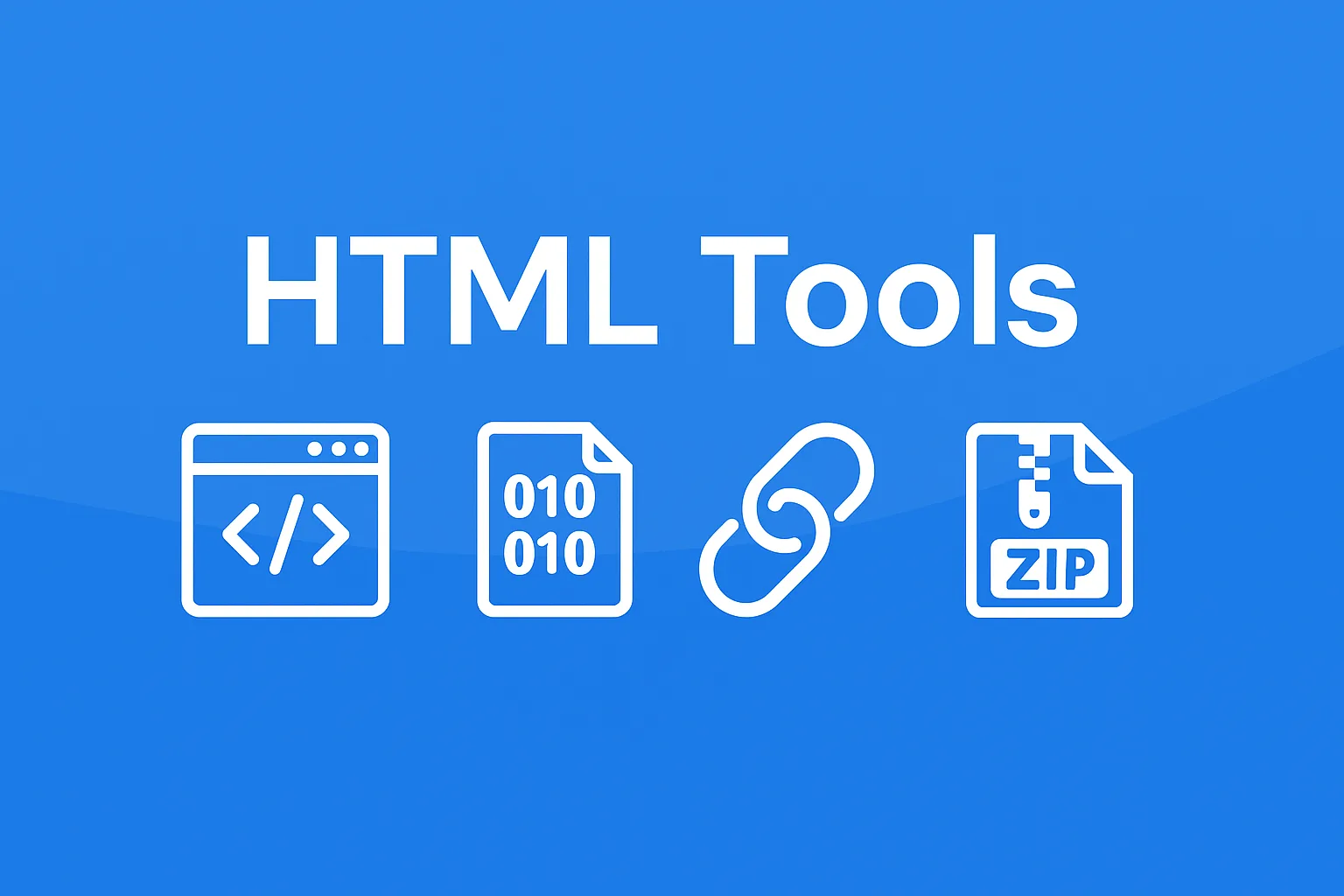 HTML Tools library preview