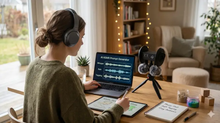 AI ASMR Prompts: Try Our Free AI ASMR & Pov Prompt Tool